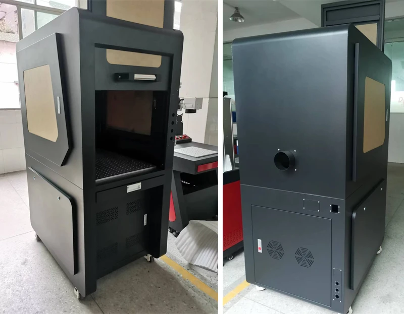 laser machine packing