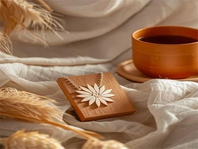 Laser marking on wood products
